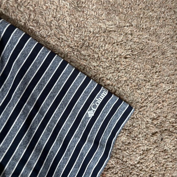 Columbia Golf Mens Medium St. Louis Cardinals Striped Polo Shirt MLB Baseball - Picture 3 of 9